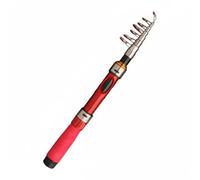 Ronyme Canna da Pesca Telescopica Carbonio Bastone Mini Estendibile Prodotto Leggero E Robusto Struttura Telescopica per Facile Conservazione Adatta a Principianti Esperti Attività Acquatiche, 1,5m