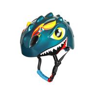 Ronyme Casco per Bambini Casco Bici Casco Sport Casco Protettivo con Leggero con Prese d'Aria E Imbottitura Morbida Regolabile con Rotella E Cinturino Adatto, 金属蓝色（不带灯）, 均码