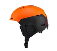 Ronyme Casco Snowboard Cuffia Invernale Elmetto Neve Strato Assorbimento Urti Fodera Morbida Regolazione a Rotella Flusso d'Aria Adatto per Discese in, Arancione+Nero, M