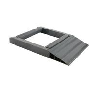 Ronyme Cavalletto a Rulli Supporto Ruota Basamento Roller Stand Cavalletto Rotolante Alluminio Resistente Piedini Antiscivolo per Rotazione Pneumatico, Nero
