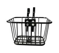 Ronyme Cestino Anteriore per Bicicletta Nero, Facile da installare, Porta-Cani Versatile, Comodo ed Elegante, Organizer per riporre i Bagagli.