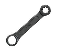 Ronyme Chiave di regolazione posteriore Kit di chiavi per la rimozione del filtro compatibile robusto Acciaio nero Raccordi professionali Parti di ricambio, Foro Da 1.6 Cm