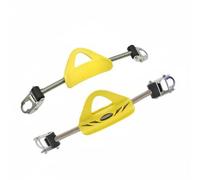 Ronyme Cinghia Molla Subacquee Cinturino Sub Accessorio Sub Cinturino Tallone Ergonomico EPDM Antiscivolo Riduce Pressione Sul Tallone Compatibile con a , Yellow , 35.5