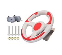 Ronyme Componenti del volante da gioco per bambini da 8,6 pollici, accessorio per controller di guida simulato per macchina arcade multiuso, con Viti