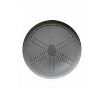 Ronyme Cuscino di Equilibrio Pad Stabilità Cuscino Bilanciamento Disco Allenamento con Texture Sensoriale in PVC Regolabile per Seduta Attiva E Stance, Grigio, Grigio Chiaro, 35 CM