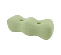 Ronyme Cuscino per l'elevazione delle gambe, cuscino per ginocchia, comodo traspirante rimovibile, di supporto per ginocchia, a cuneo per dormire sulla, Verde