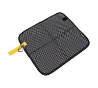 Ronyme Cuscino Pieghevole in Tessuto Oxford Impermeabile 13,7x12,2x0,4 Pollici Compatto Riutilizzabile Portatile per Escursionismo Accessori Leggeri, Nero