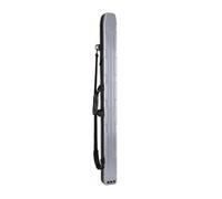 Ronyme Custodia Impermeabile per Canne da Pesca con Materiale PC Robusto Funzione Antiurto E Tracolla Adatta a Trasporto Stoccaggio Campeggio Uso in Riva al, Argento, Argento Vasto, 146CM 10CM 10CM