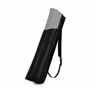 Ronyme Custodia per Stecca da Biliardo Borsa Porta Stecche Astuccio Multi Alloggiamento Tracolla Confortevole Protezione Durante il Trasporto in Pelle Pu E, Dark Gray
