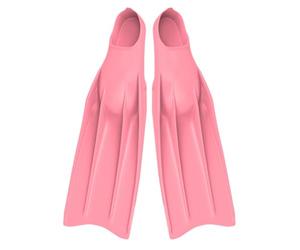 Ronyme da in Silicone da Pala Lunga da Snorkeling Design Aerodinamico per Movimento ’acqua Efficiente Adatte per Esercizi di Diving Ricreativo Gite di Snorkeling , Rosa , S 38-39