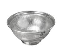 Ronyme di scarico, colino riutilizzabile per uso domestico, acciaio inossidabile, utensile da cucina portatile multiuso, ciotola per lavare le, Medio