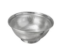 Ronyme di scarico, colino riutilizzabile per uso domestico, acciaio inossidabile, utensile da cucina portatile multiuso, ciotola per lavare le, Grande