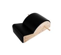 Ronyme Dispositivo Correttivo Spinale Spinale Pilates Stretching Supporto Schiena Stabile con Carico Fino a 150kg E Viti Visibili Adatto per Routine, Nero