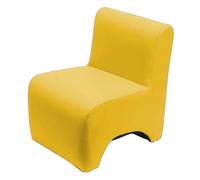 Ronyme Divano per bambini, poltrona, poltrona con schienale, per cameretta dei bambini, asilo nido, Giallo