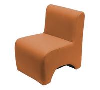 Ronyme Divano per bambini, poltrona, poltrona con schienale, per cameretta dei bambini, asilo nido, Orangina