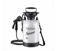 Ronyme Doccia Portatile con Ugello Multiuso Pratico da Trasportare Spruzzatore Portatile in Plastica Multifunzione per Campeggio, Spiaggia, Pulizia Veicoli, 5L