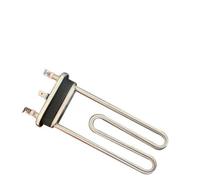 Ronyme Elemento Riscaldante per Elettrodomestici Resistenza Modulo di Riscaldamento Ricambio Forma a U Compatta in Acciaio Inox con Base Nera Isolata Adatto, 1800W Lunghezza Totale 19.5