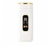 Ronyme Elettrica con Display Touch Temperatura Regolabile Riscaldante Elettrica con Coperchio Sicura contro il rriscaldamento per Bevande Calde, 650ML, A