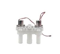Ronyme Elettrovalvola Bistabile per WC Compatto | Corpo in Plastica Bianca, Compatta, Valvola per WC con Solenoide, Idraulici