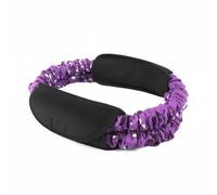 Ronyme Fascia Elastica di Resistenza per Esercizi Banda Allenamento Cintura Glutei Materiale TPE con Tessuto OK E Antiscivolo E Stabile per Attivazione, Viola 50-125lbs