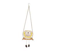 Ronyme Fioriera sospesa a Forma di Animale, fioriera oscillante in Resina, Decorazione Rustica da Giardino, Vaso sospeso per Interni, Esterni, Cortile, Leone