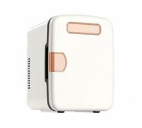Ronyme Frigorifero Portatile per Auto Mini Frigo 5l Box Raffreddamento Contenitore Termico Plastica Robusta E Guarnizione Scura per Chiusura Pulita Adatto, Bianco