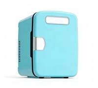 Ronyme Frigorifero Portatile per Auto Mini Frigo 5l Box Raffreddamento Contenitore Termico Plastica Robusta E Guarnizione Scura per Chiusura Pulita Adatto, Blu