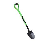 Ronyme Giardino Pala Scavo Pala Giardinaggio Manico Lungo in Acciaio con Impugnatura Ad Anello per Presa E Controllo Nelle Attività Piantare E Cura Del Suolo, Manico Verde, Testa A Punta Nera