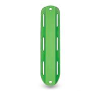 Ronyme Gilet di Galleggiamento Subacqueo Piastra Posteriore Sub Imbracatura Subacquea Supporto Bombola Base Modulare con Scanalature Lunghe per Cinghie E, Verde