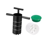 Ronyme Golf Hole Digger Portatile Taglierina Buche da Golf Manico Smontabile Accessorio Professionale Acciaio Carbonio Anti Deformazione Adatto per Pratica I, 4 inch Multi Hole