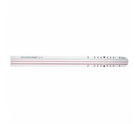 Ronyme Golf Putting Guide Righello Allenamento Putting Guida Allineamento Strumento Pratica Golf in Lega di Alluminio con Scanali 1mm 2mm 3mm Binario Dritto, A370