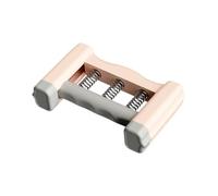 Ronyme Grip Strength Attrezzo Rinforzo Mano Polso Avambraccio Dita con Tensione Regolabile su Cinque Livelli Telaio Compatto E Acciaio Presa Sagomata, Rosa Loto Ragazza