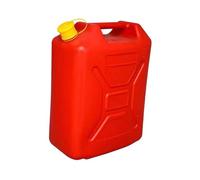 Ronyme Il serbatoio di stoccaggio della benzina può svuotare il pratico contenitore per liquidi Jerry Can Tank per auto da avventura di emergenza, 20 L