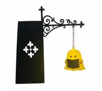 Ronyme Illuminazione Scaffale Decorativa Parete Applique Libreria Lanterna Paralume Trasparente Supporto Muro Metallo Calda Posizionamento Libero Angoli Relax Corridoio