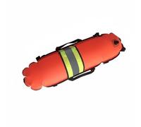 Ronyme Immersione Libera Boa di Segnalazione Boa Gonfiabile Boa di Traino con Design Sottile Facile da Trasportare in TPU Durevole Adatta a Allenamenti E, Arancione, 80x22cm