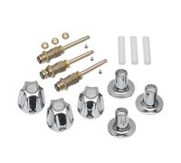 Ronyme Kit di rifinitura, sostituzione, riparazione e accessori per vasca da bagno e doccia con 3 maniglie, stelo 12H-2H, 12H-2C, 12H-18 per palestra