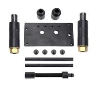 Ronyme Kit Instzione e Rimozione Cuscinetti Leva Preciso Utensile con Piastra di Montaggio e Tirante Filettato Durevole per Meccanici Motocicleta, Em1080
