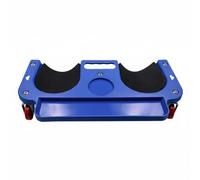 Ronyme Kneeling Pad Supporto da Ginocchio Scorrevole per Autoriparazioni con Cuscino Sagomato Carrello con Ruote Piroettanti PE Resistente Adatta a Officine, Blue