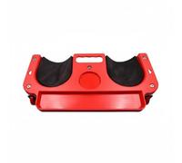Ronyme Kneeling Pad Supporto da Ginocchio Scorrevole per Autoriparazioni con Cuscino Sagomato Carrello con Ruote Piroettanti PE Resistente Adatta a Officine, Red