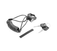 Ronyme Lucchetto antifurto per casco da, universale, portatile, con 2 chiavi, lucchetto di sicurezza, lucchetti per casco e bagagli