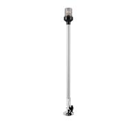 Ronyme Luce di Navigazione Marina Luce di Poppa per Barche, Resistente al Calore da 3 W, Illuminazione a 360 Gradi Base in Acciaio Inossidabile Luce per, Lunghezza 600mm