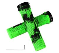Ronyme Manopole Manubrio Bici con Bloccaggio Laterale Impugnature Manubrio Lega di Alluminio con Superficie a Rilievo per Stabilità Adatte a Pendolarismo Uso, Color to 6, Un Paio