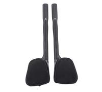 Ronyme Manubrio per poggiabraccio da Triathlon, Manubrio per Bici da Strada, componenti per Ciclismo, aerodinamico Leggero per Triathlon, Nero Lucido