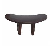 Ronyme Meditazione in Legno Compatto con Design Ergonomico Seduta Curva Supporto Posturale E Gambe Facilmente Rimovibili Adatta per Sedute Viaggio, Noce, S