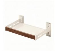 Ronyme Mensola per Proiettore Salvaspazio, style to 4, 40 × 28 Cm | Supporto da Muro per Proiettore, Capacità Portante, Mensola in Legno e Met, Soggiorno, Studio