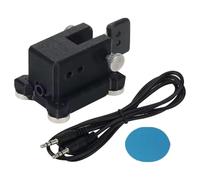 Ronyme Morse Portatile con Una Sola Paletta Nera, Base Stabile, Accessori Professionali ad Alte Prestazioni, manipolatore Morse