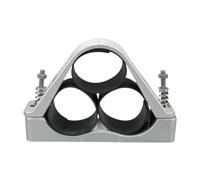 Ronyme Morsetto per cavi in metallo Accessori per elettricisti resistenti Facile da installare Ricambio Manutenzione Antiruggine Sostituisce il fermacavo, Da 68 a 80 Mm