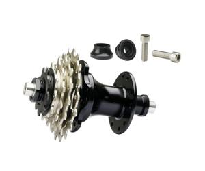 Ronyme Mozzo Bicicletta Mozzo Posteriore Pignoni Sprocket Assemblato in Lega di Alluminio E Acciaio con 4 Cuscinetti Compatibile Catene Multivelocità Adatto