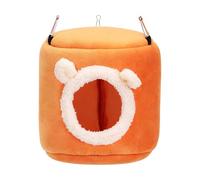 Ronyme Nido per Uccelli, casetta per Uccelli, Facile da installare, Amaca Invernale in Velluto, Nido per Uccelli, parrocchetti, conuri, inseparabili, Orangina