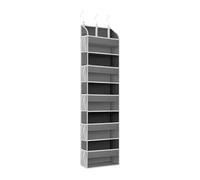 Ronyme Organizzatore portaoggetti da appendere alla porta con 5 tasche di capacità, per vestiti, scarpe e, Grigio Scuro
